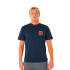 T-shirt Homme Rip Curl Pacific Rinse Circle bleu marine