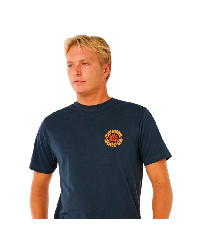T-shirt Homme Rip Curl Pacific Rinse Circle...