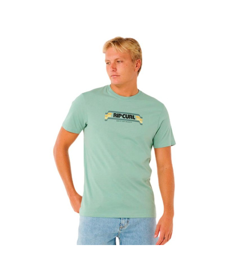 T-shirt Rip Curl Yo Muma Homme l'aloe vera