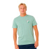 T-shirt Rip Curl Pacific Rinse Stacked Homme à l'aloe vera