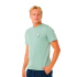 Camiseta Homem Rip Curl Pacific Rinse Stacked Aloe