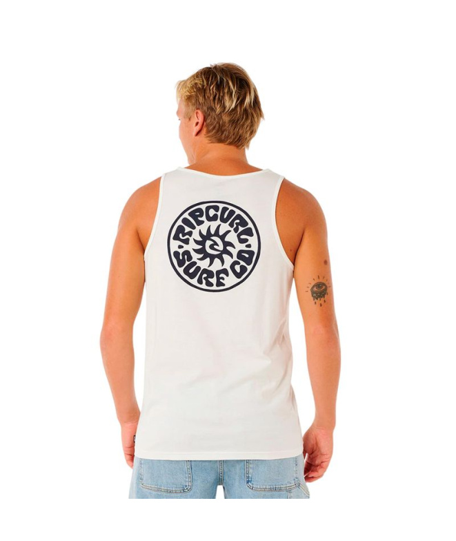 Camiseta Homem bege Rip Curl Pacific Rinse