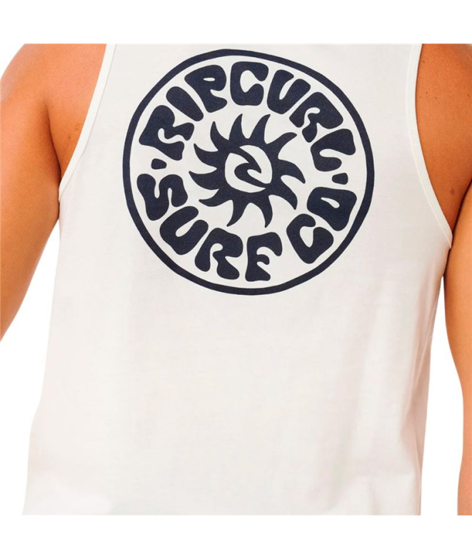 T-shirt beige Rip Curl Pacific Rinse Homme