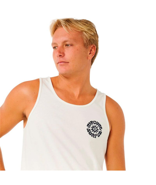 Camiseta Homem bege Rip Curl Pacific Rinse