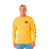 Camiseta manga comprida Homem Rip Curl Pacific Rinse, cor ocre.