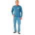 Camiseta Homem manga comprida Rip Curl Pacific Rinse, azul.