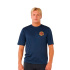 Camiseta de manga curta Rip Curl Pacific Rinse Surflite UPF em lycra Homem azul marinho