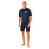 Camiseta de manga curta Rip Curl Pacific Rinse Surflite UPF em lycra Homem azul marinho