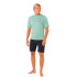 Lycra Rip Curl Pacific Rinse Surflite Upf manches courtes Homme l'aloe vera
