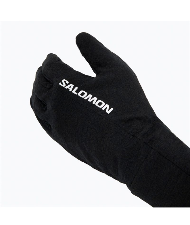Luvas Salomon Deep Black Merino