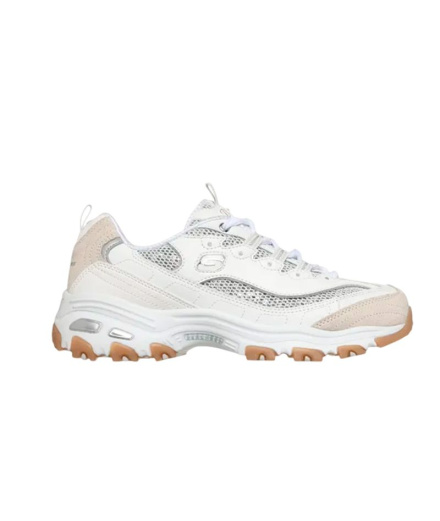 Zapatillas Skechers D'Lites - Stellar Shimmer Mujer White...