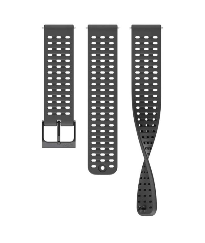 Bracelet en silicone noir Suunto Athletic 2 de...