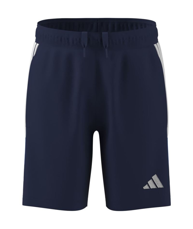 Calça Futebol Infantil adidas Tiro ES Sho, azul...