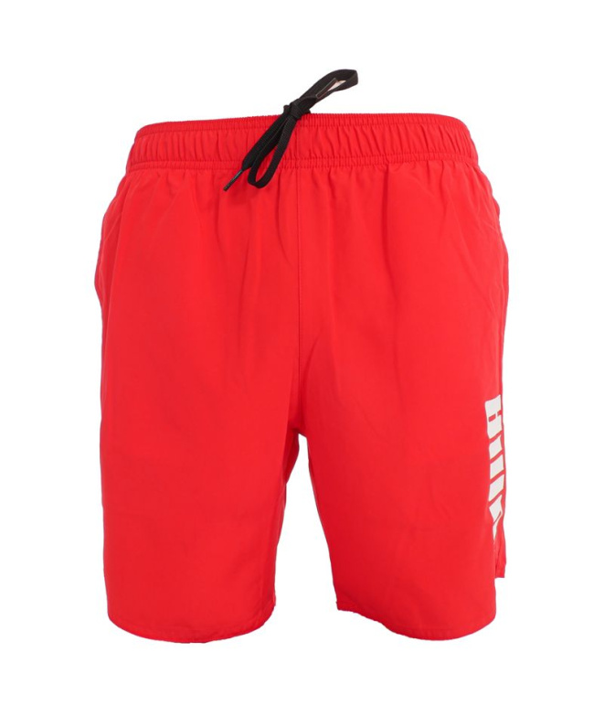 Fato de banho Puma Mid Homem Vermelha