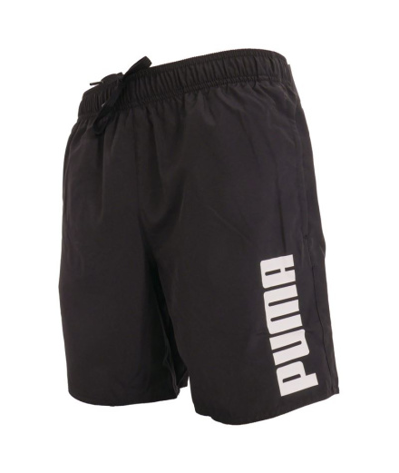 Maillot de bain noir Puma Mid Homme