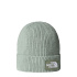Homme Bonnet The North Face TNF Logo Box à revers gris ardoise