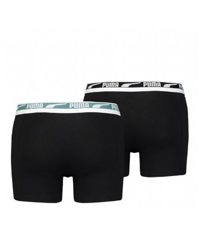 Slip Puma Multi Logo x2 Homme noirs