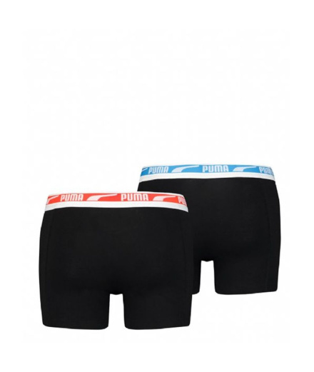 Calzoncillos Bóxer Puma Multi x2 Hombre Black