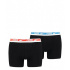 Cuecas Boxer Puma Multi x2 Homem Pretas
