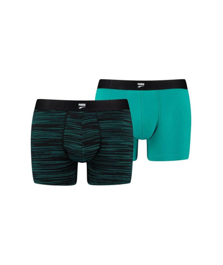 Calzoncillos Boxer Puma Space Dye x2 Hombre Blue