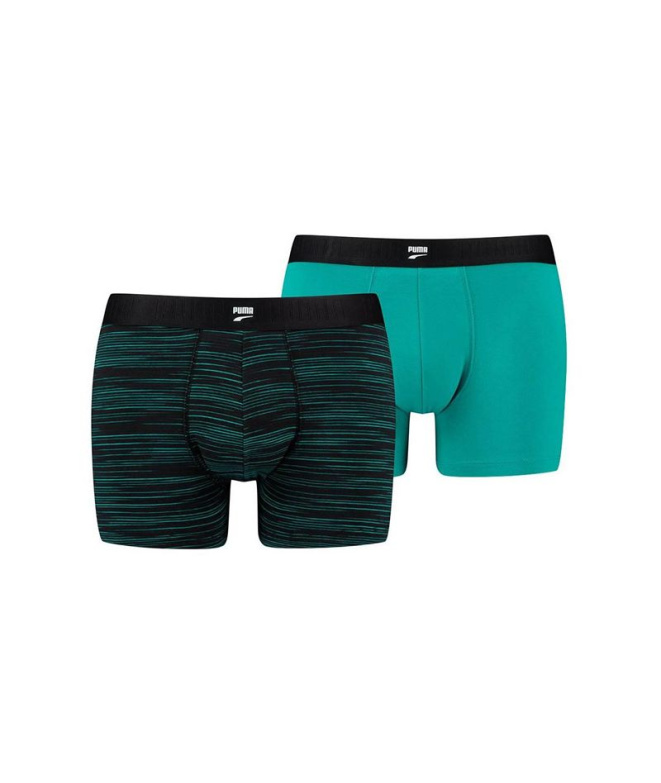 Cuecas Boxer Puma Space Dye x2 Homem Azuis