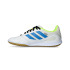 Sapatilhas Futsal adidas Super Sala III Infantil - Preto/Azul/Amarelo