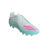 Chaussures Football adidas F50 Messi Club FG/MG Noir/Rose/Aqua