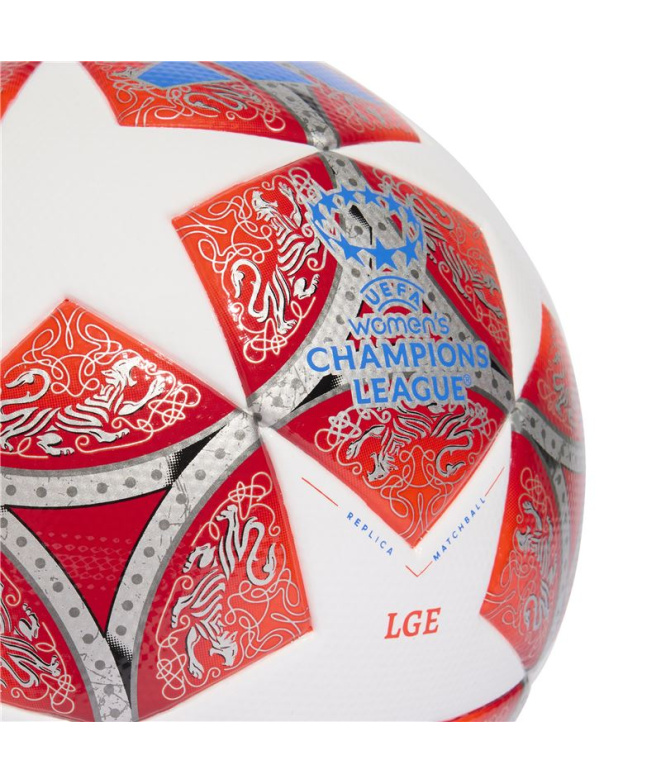 Balle adidas Wucl Lge Blanc Football Écarlate