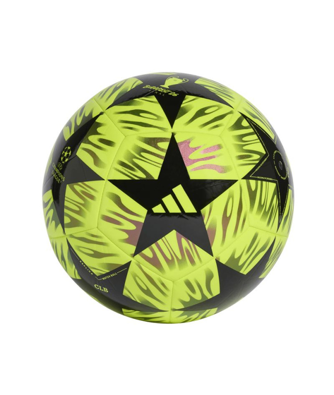Balle adidas Ucl Club F Jaune Football Noir