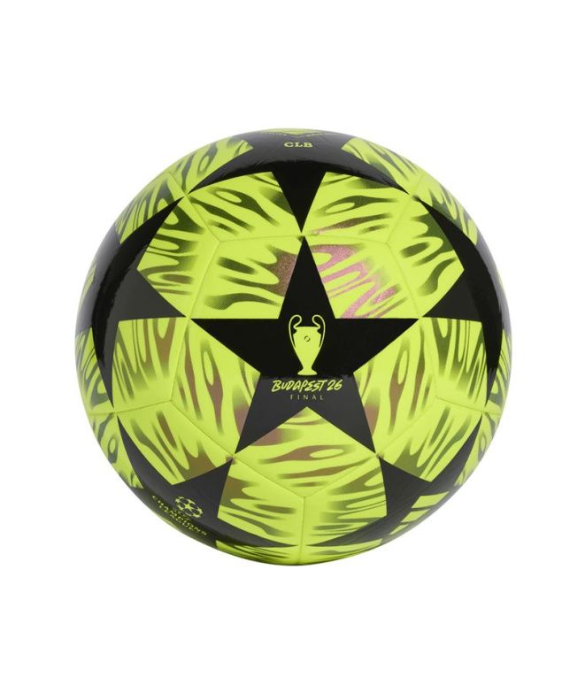 Balle adidas Ucl Club F Jaune Football Noir