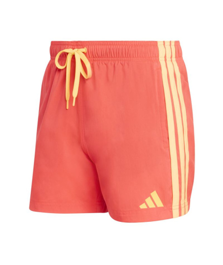 Maillot de bain Natation rouge adidas 3Stripes Sh 5In Homme
