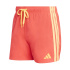 Maillot de bain Natation rouge adidas 3Stripes Sh 5In Homme