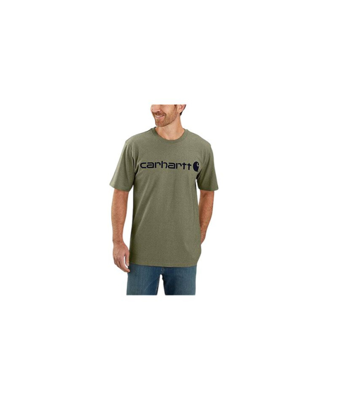 Chemise Homme Carhartt Dearborn Relaxed Logo Olive