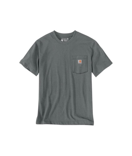 Camisa Carhartt Irvine Relaxed Truck Hombre Ceniza