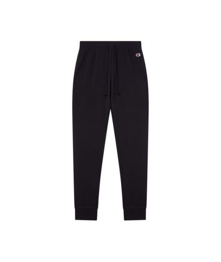 Pantalon Champion Femme à revers côtelé, noir