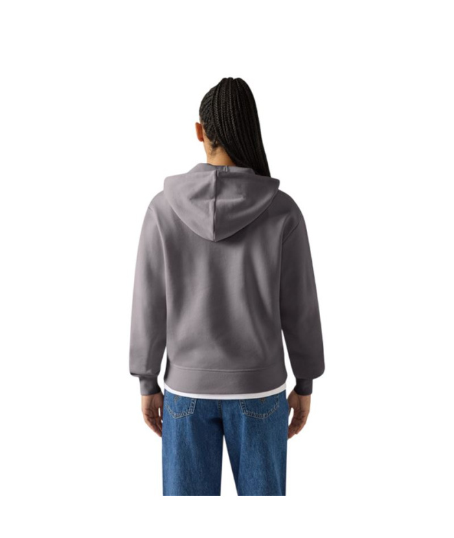 Champion com capuz Mulher Moletom cinza
