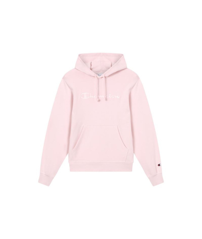 Moletom com capuz Mulher Champion rosa claro