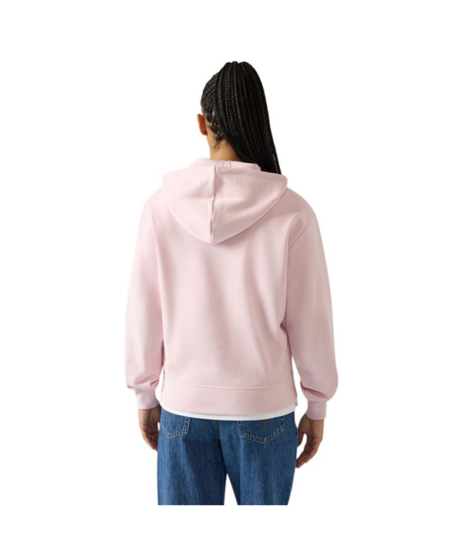 Sweat à capuche Champion Femme rose clair
