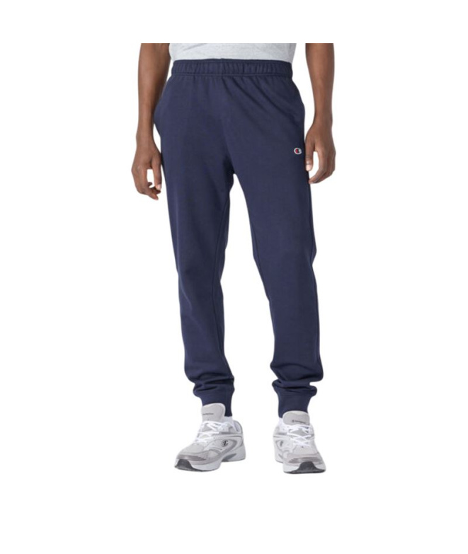 Pantalon Pantalon à revers côtelé Homme bleu...