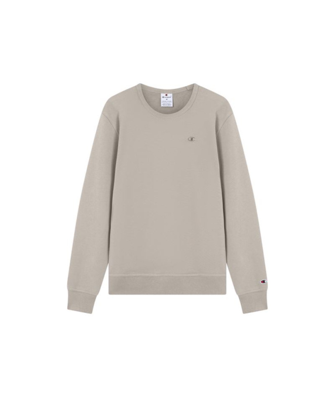 Homem Champion Crewneck Moletom Cinza