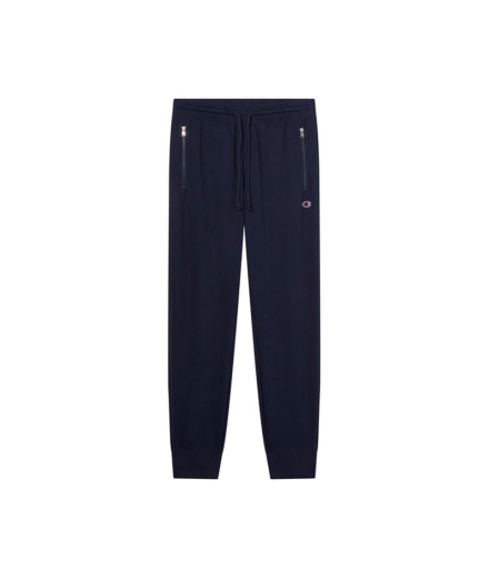 Calça Champion com punho canelado Homem azul marinho