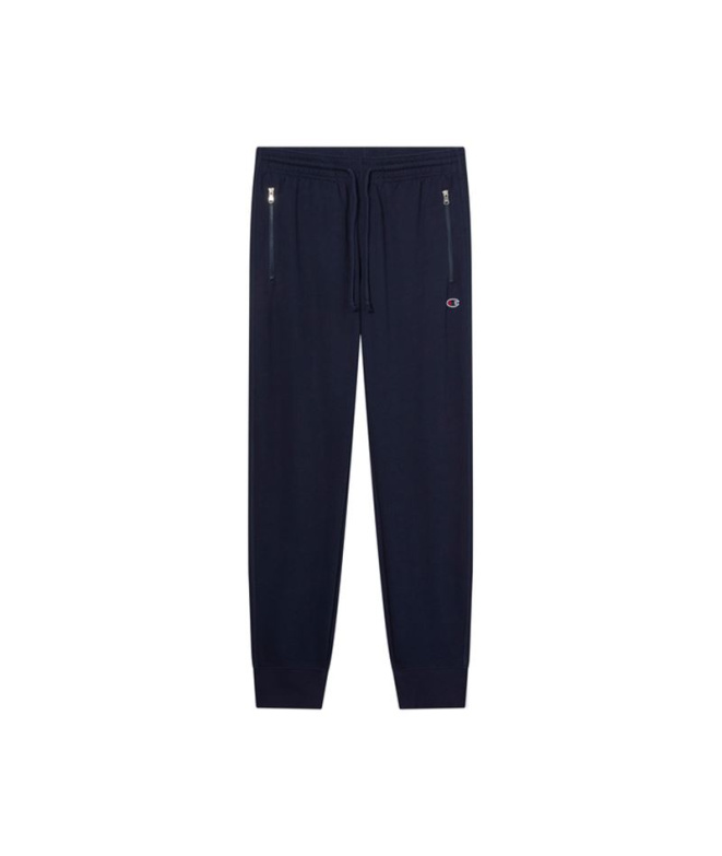 Pantalon Champion à revers côtelé Homme bleu...