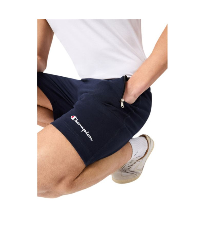 Pantalon Champion Bermuda Homme bleu marine