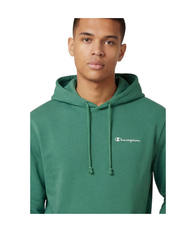 Homme à capuche vert Champion Sweat homme