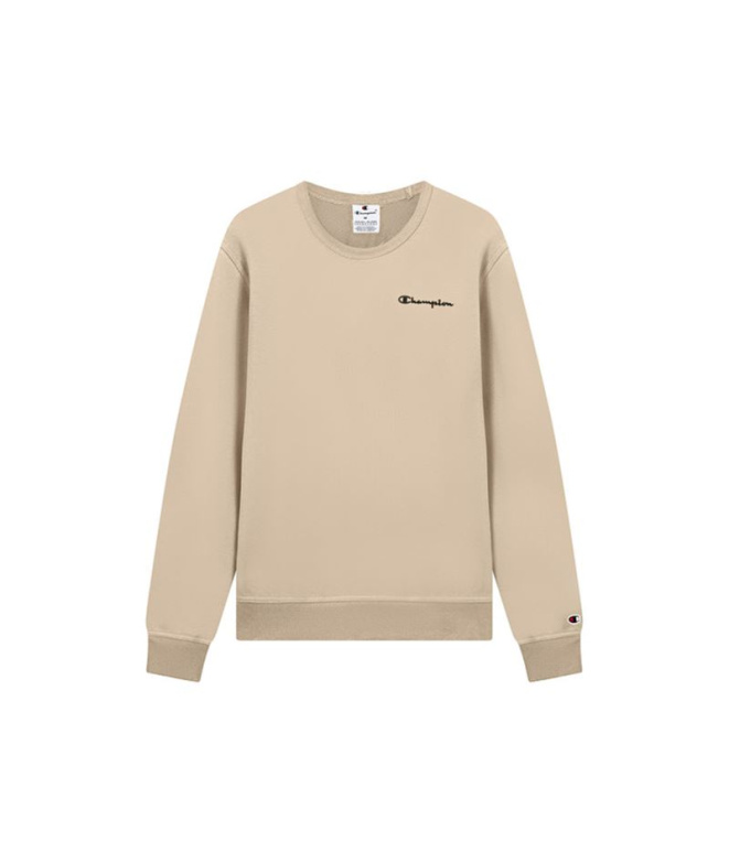 Sweat Champion à col rond Homme marron