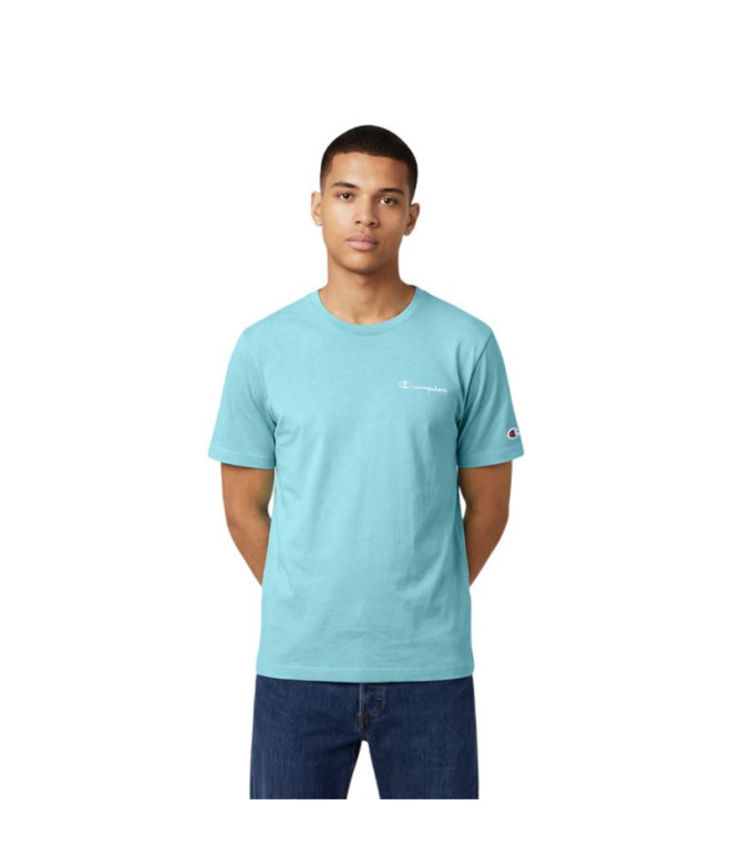 Camiseta Champion Ss Hombre Azul