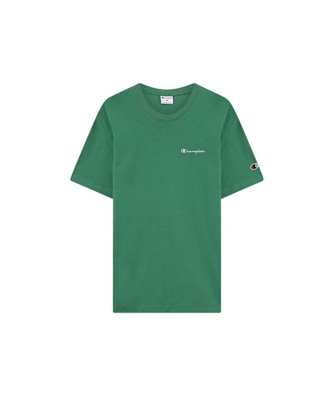 Camiseta Champion Ss Hombre Verde
