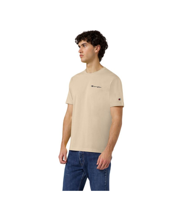 Camiseta masculina Champion Homem curta, marrom