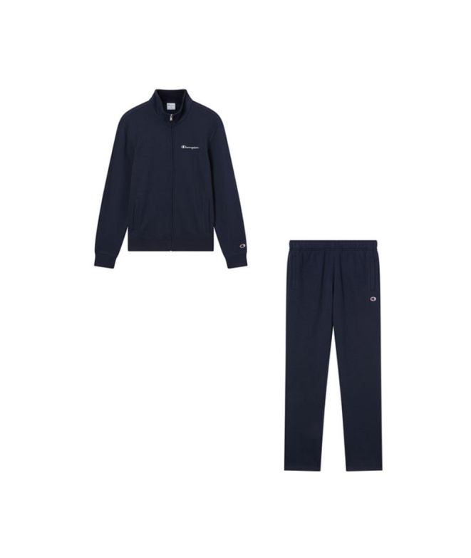 Chándal Champion Full Zip Hombre Azul