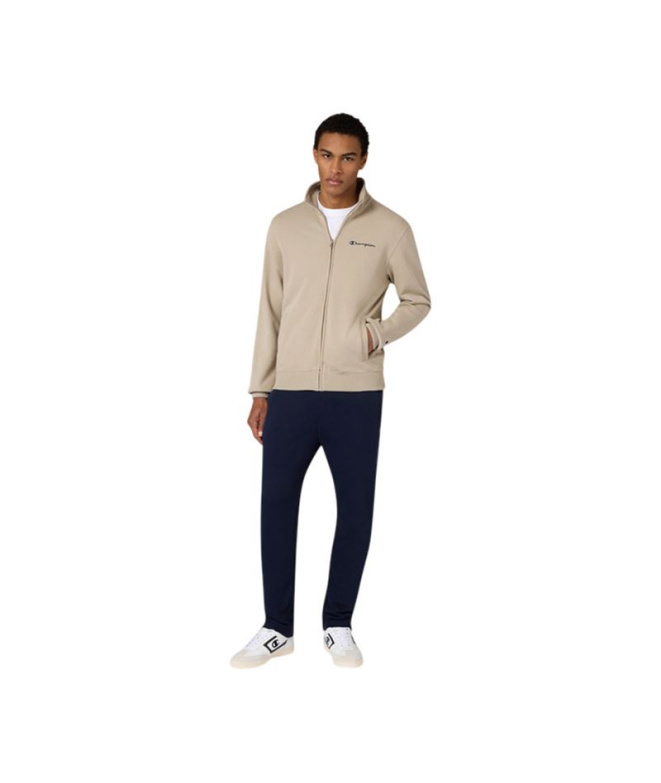 Chándal Champion Full Zip Hombre Marrón